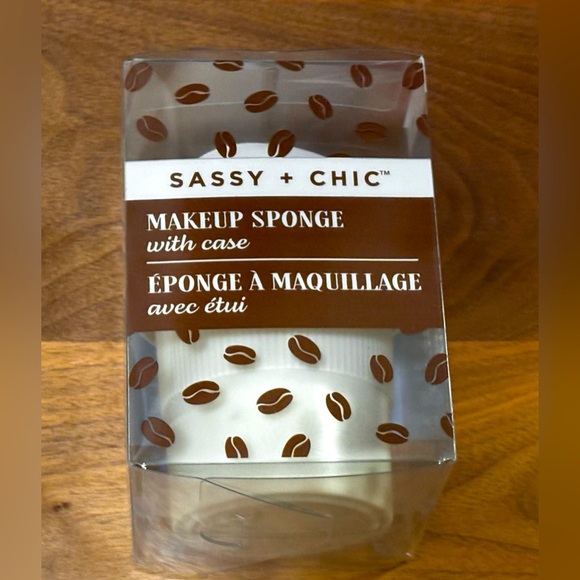 Make Up Sponge with Case - ✨ Coffee Cup Make Up Sponge Holder ✨ - Picture 1 of 7